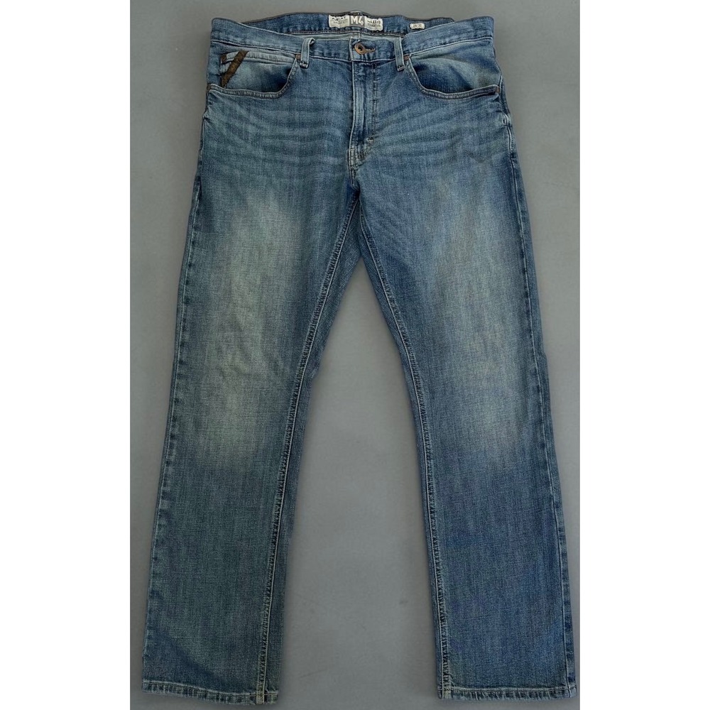 Ariat M4 Legacy Relaxed Straight Leg Jeans Mens 35x32 Medium Wash Blue Denim
